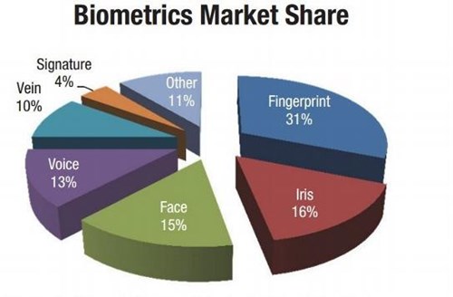 Biometrics Market Share by Christina Parlay